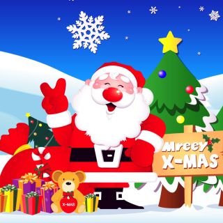 Christmas - X-mas - Obrázkek zdarma pro 208x208