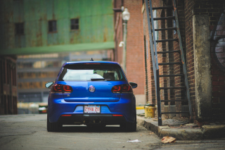 Volkswagen Golf R Background for Android, iPhone and iPad