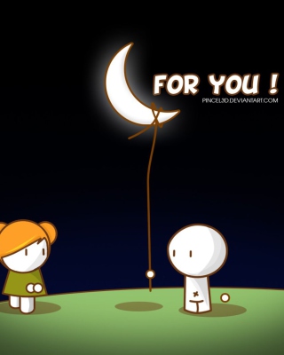 Moon For You - Obrázkek zdarma pro Nokia X7