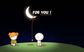 Moon For You - Obrázkek zdarma pro Samsung Galaxy Tab 3 10.1