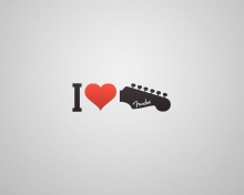 Обои I Love My Guitar 220x176