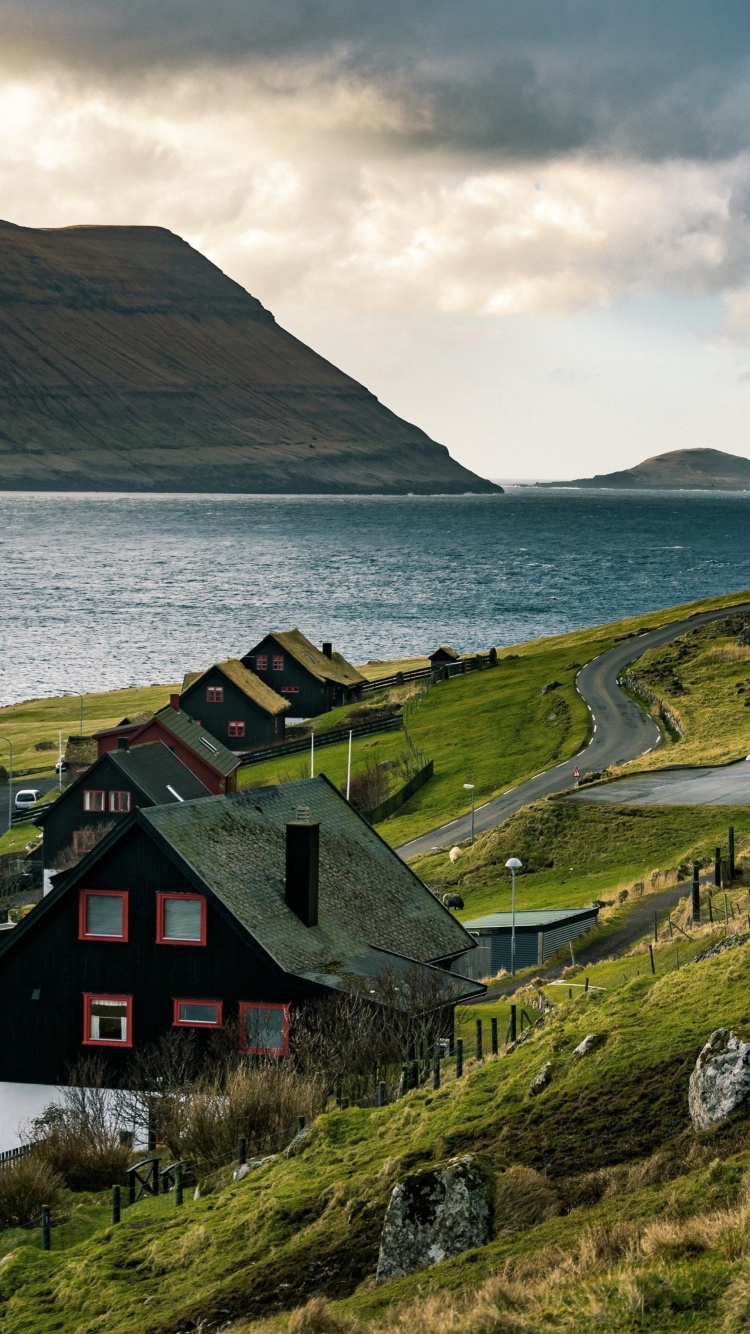 Sfondi Faroe Islands Tour Saksun 750x1334