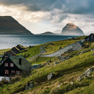 Обои Faroe Islands Tour Saksun для телефона и на рабочий стол 128x128