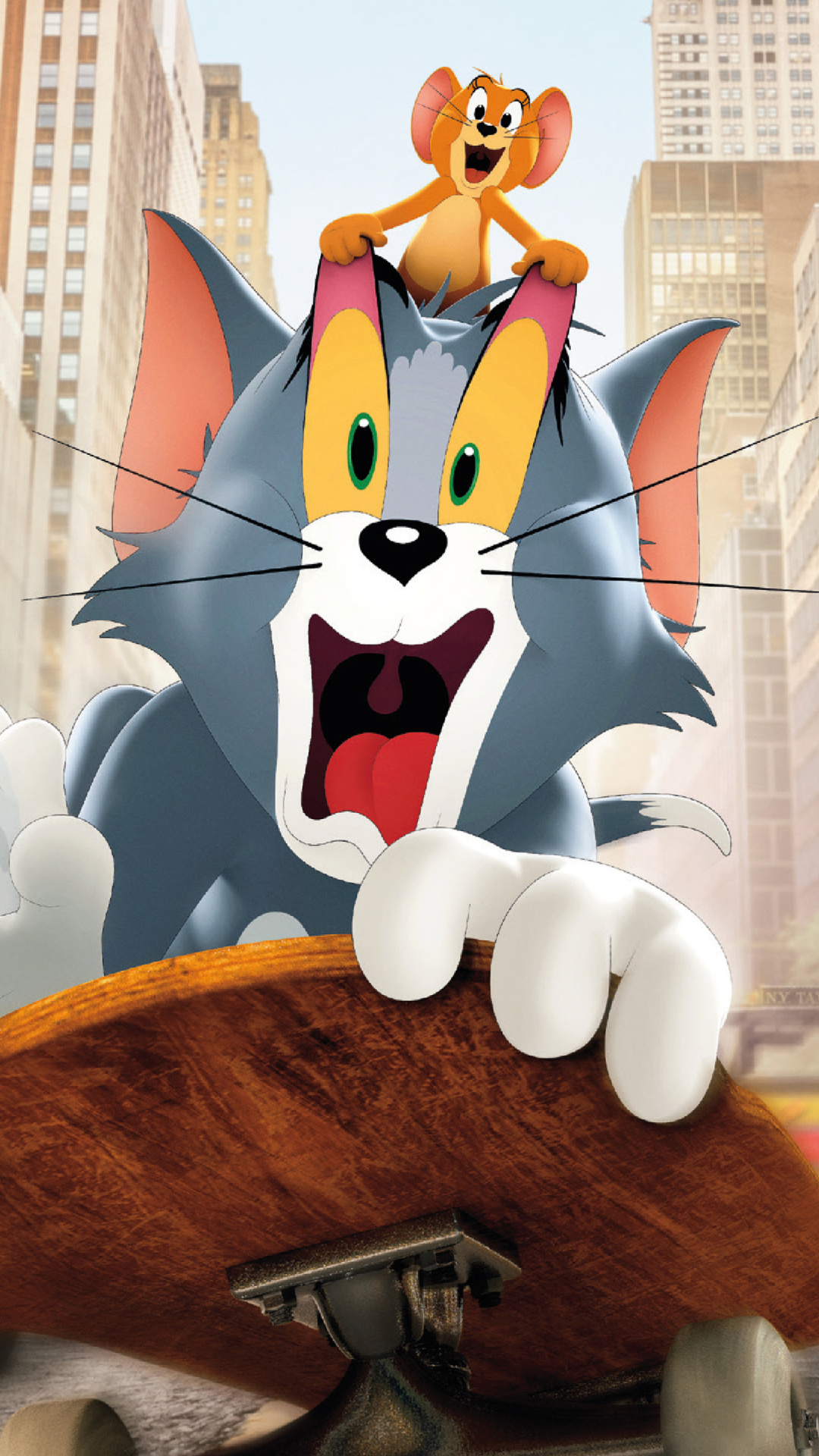 Das Tom and Jerry Movie Poster Wallpaper 1080x1920