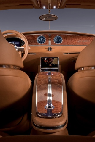 Fondo de pantalla Bugatti 16C Galibier 320x480