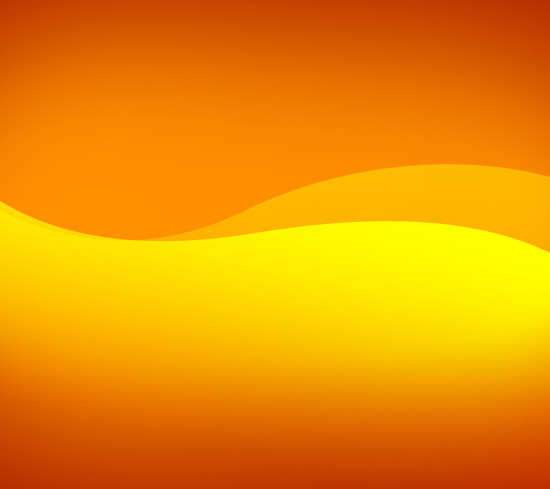 Orange Bending Lines wallpaper 1080x960