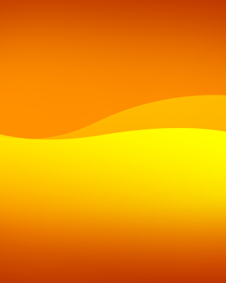 Orange Bending Lines - Obrázkek zdarma pro Nokia Asha 300