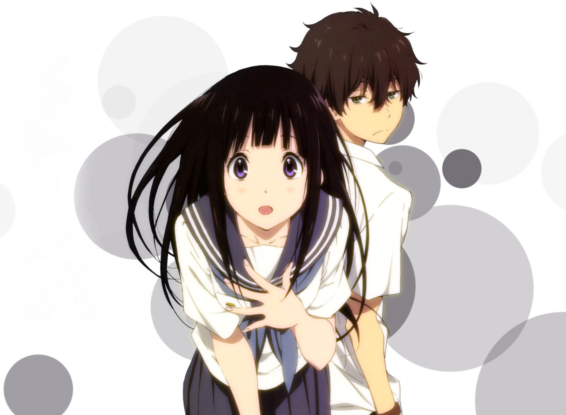 Screenshot №1 pro téma Hyouka Novel 1920x1408