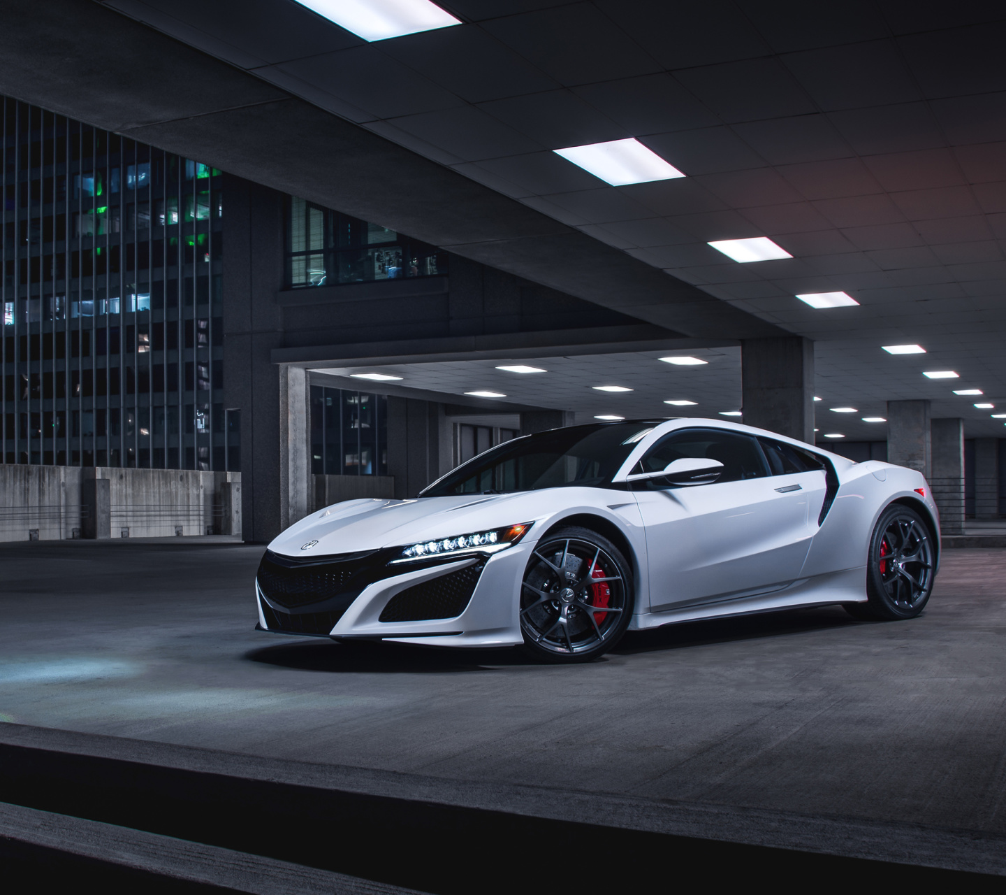 Sfondi Acura NSX in Garage 1440x1280