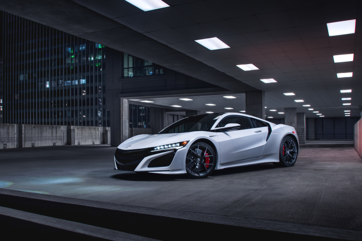 Acura NSX in Garage wallpaper