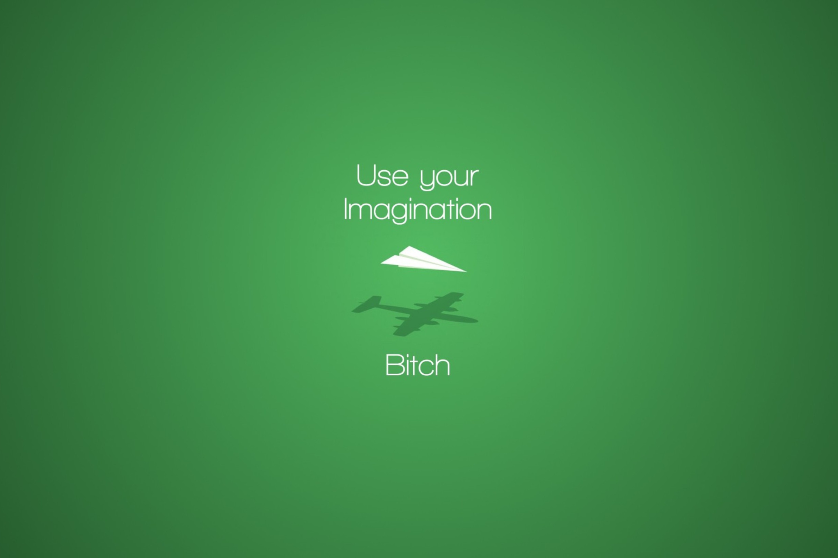 Use Your Imagination wallpaper 2880x1920