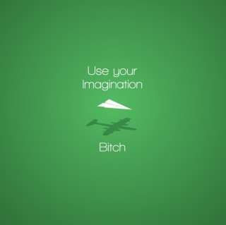 Use Your Imagination - Obrázkek zdarma pro iPad mini 2