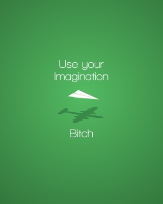 Kostenloses Use Your Imagination Wallpaper für iPhone 4S