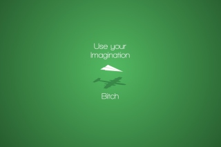 Use Your Imagination - Obrázkek zdarma pro Nokia Asha 201