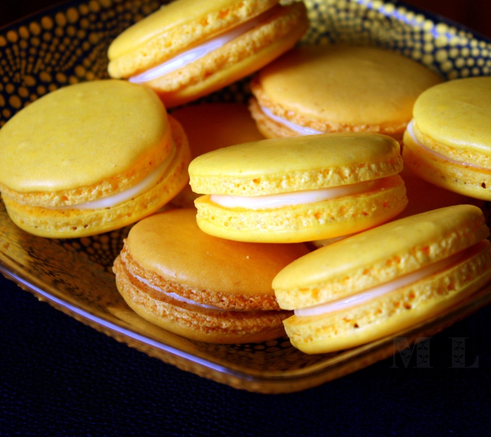 Screenshot №1 pro téma Yellow Macarons 960x854