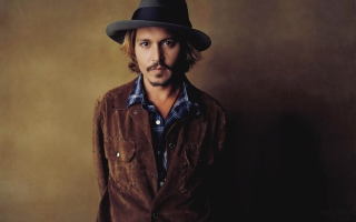 Johnny Depp - Obrázkek zdarma pro 1366x768