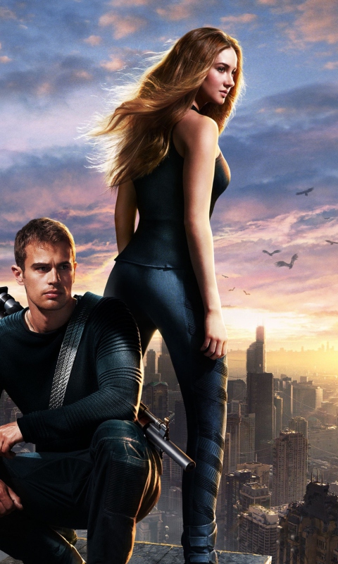 Обои Divergent 2014 Movie 480x800