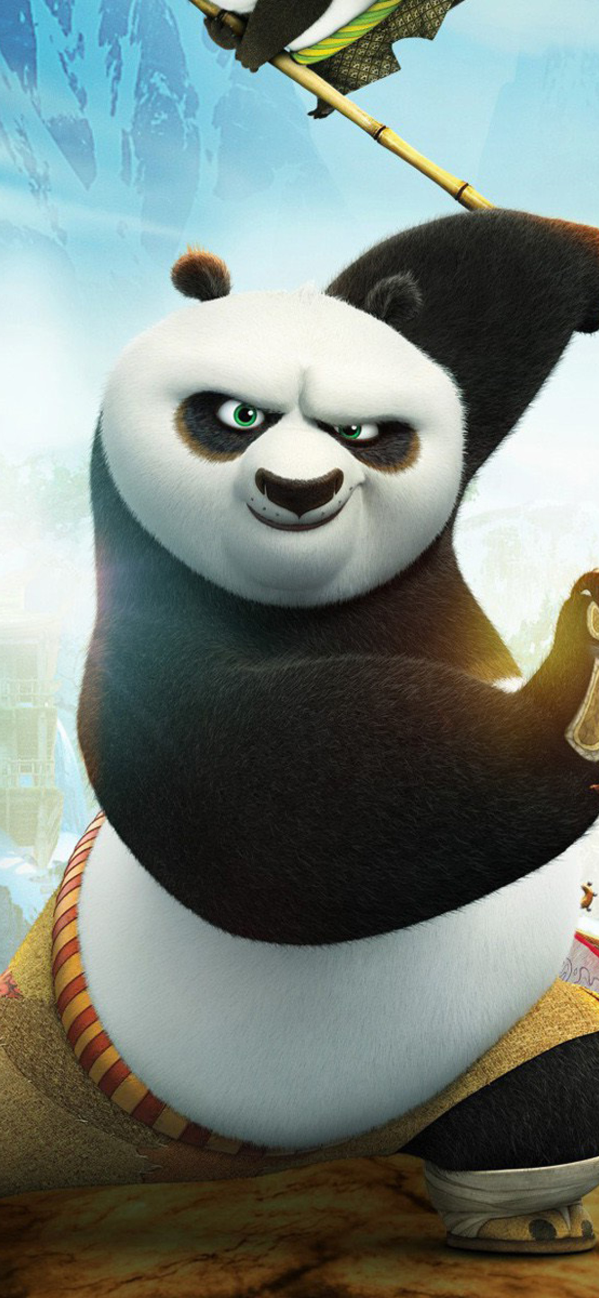 Screenshot №1 pro téma Kung Fu Panda 3 1170x2532