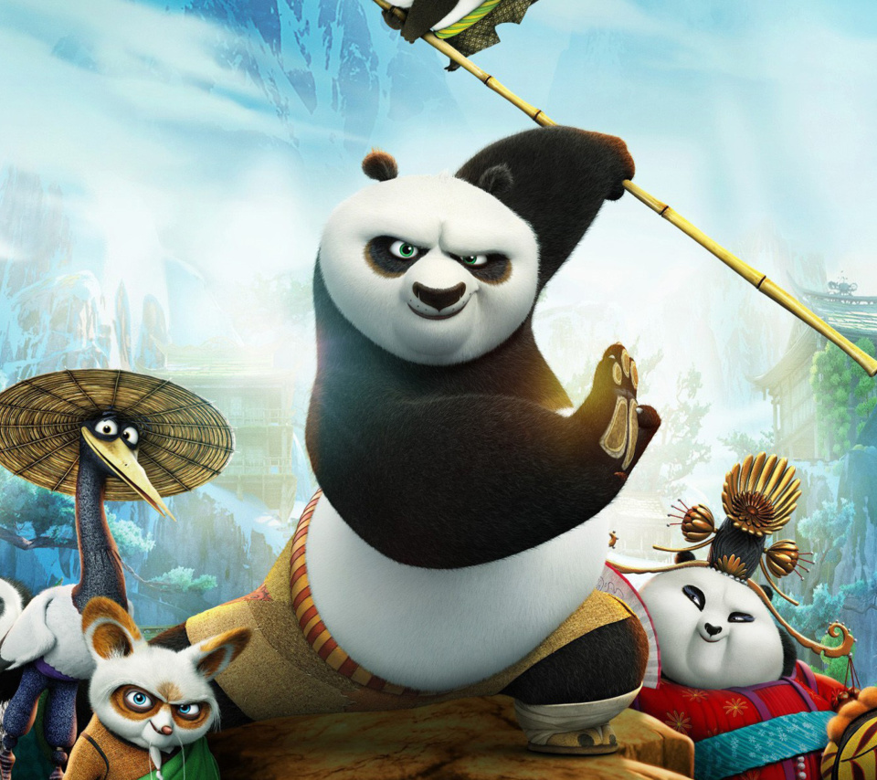 Das Kung Fu Panda 3 Wallpaper 960x854