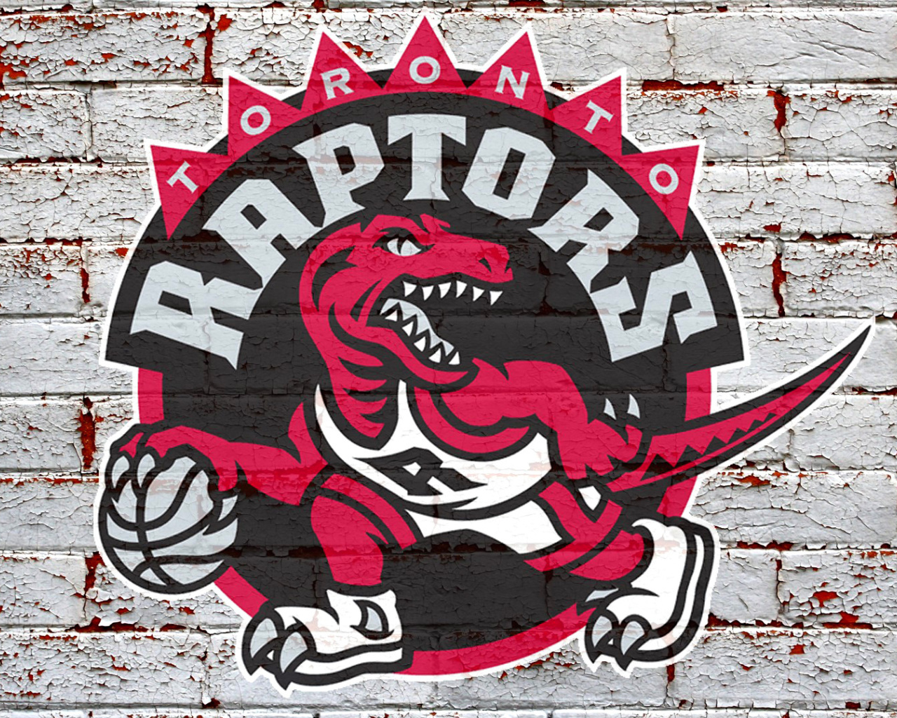 Обои Toronto Raptors Logo 1280x1024