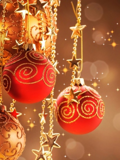 Screenshot №1 pro téma Christmas Decorations 240x320