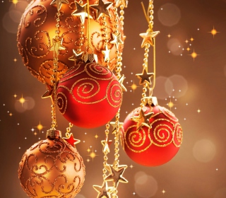 Kostenloses Christmas Decorations Wallpaper für iPad