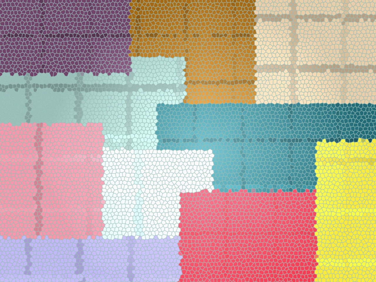 Screenshot №1 pro téma Colorful Squares 1280x960