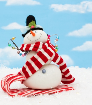Cool Snowman - Obrázkek zdarma pro 240x400