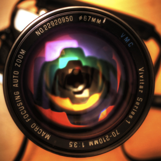 Camera Lens Background for iPad