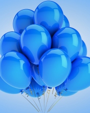 Screenshot №1 pro téma Blue Balloons 176x220