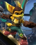 Das Ratchet and Clank Wallpaper 128x160
