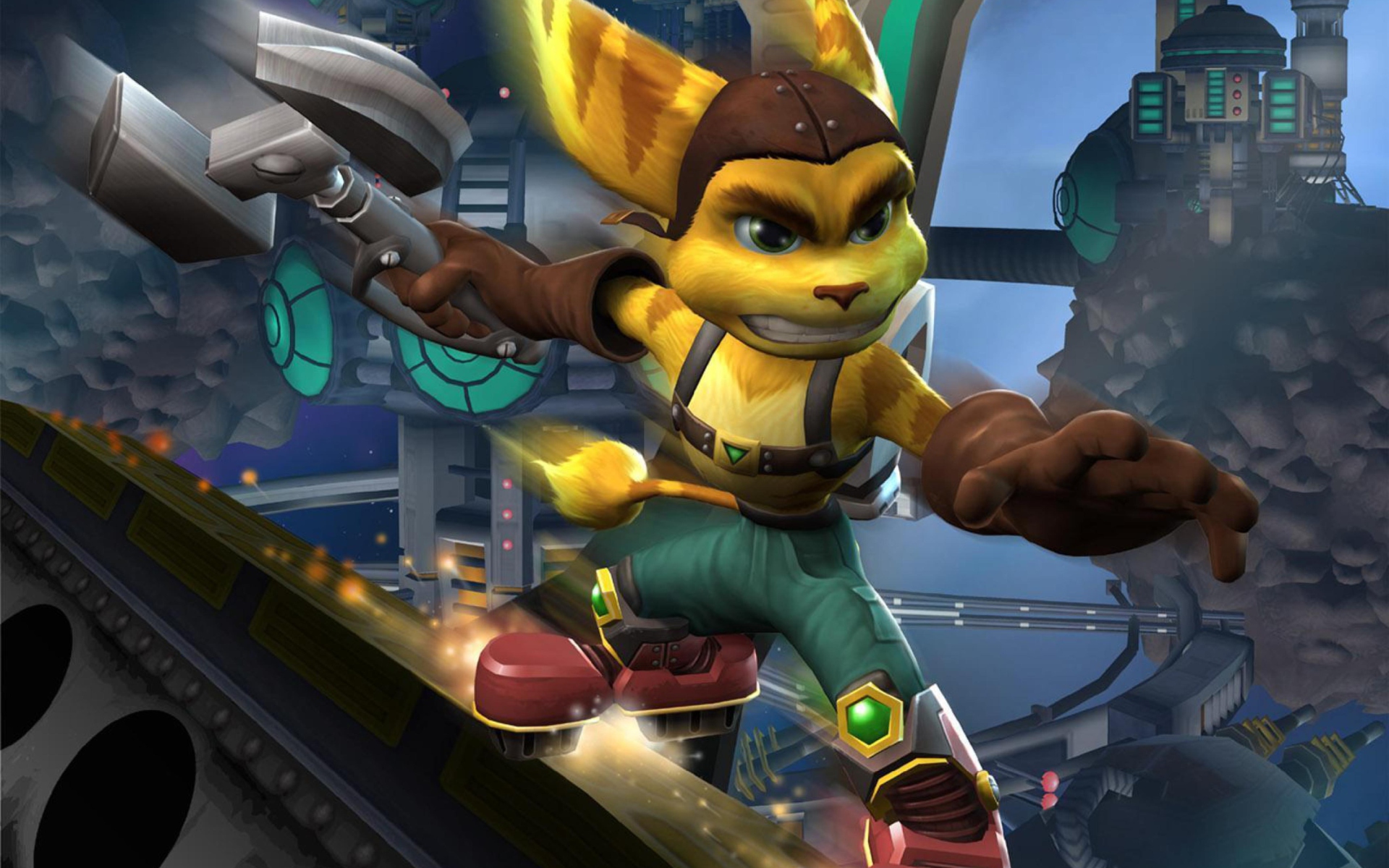 Screenshot №1 pro téma Ratchet and Clank 1920x1200