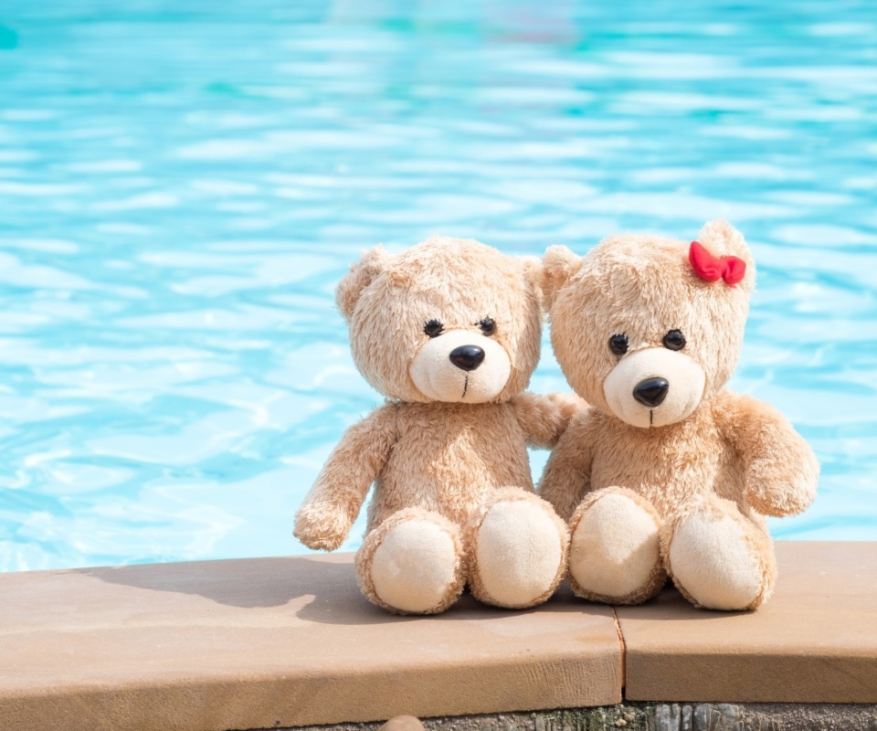 Das Handmade Teddy Bears Wallpaper 960x800