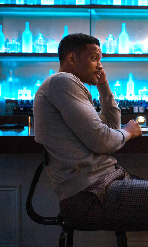 Screenshot №1 pro téma Will Smith and Margot Robbie in Focus Movie 480x800