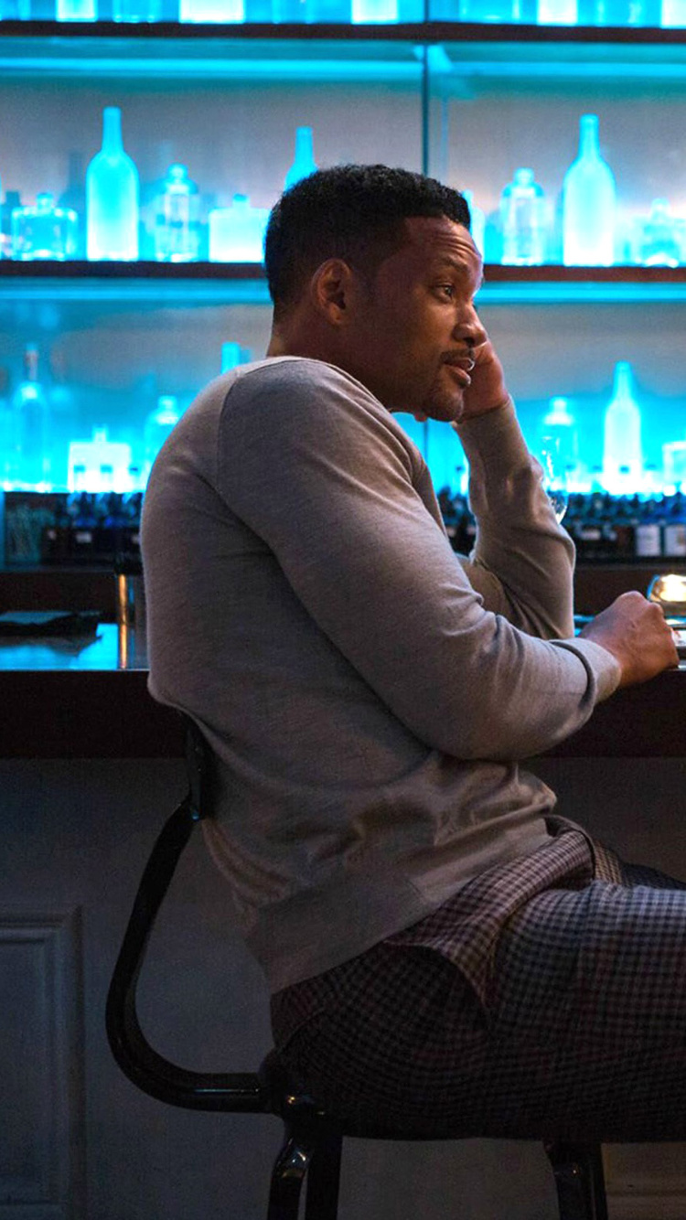 Обои Will Smith and Margot Robbie in Focus Movie 750x1334