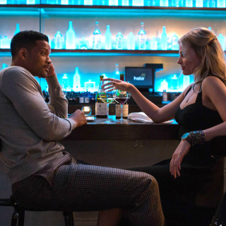 Will Smith and Margot Robbie in Focus Movie - Obrázkek zdarma pro 208x208
