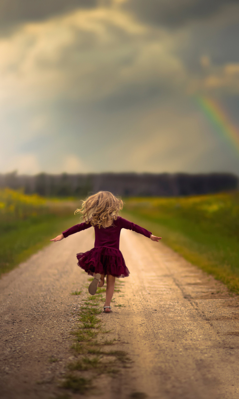 Child Good Mood wallpaper 768x1280