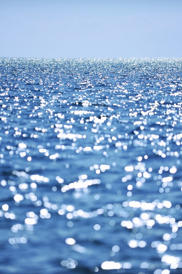Das Ocean Water Wallpaper 640x960