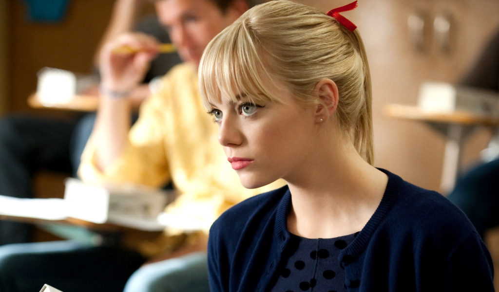 Screenshot №1 pro téma Emma Stone in Spider Man 1024x600