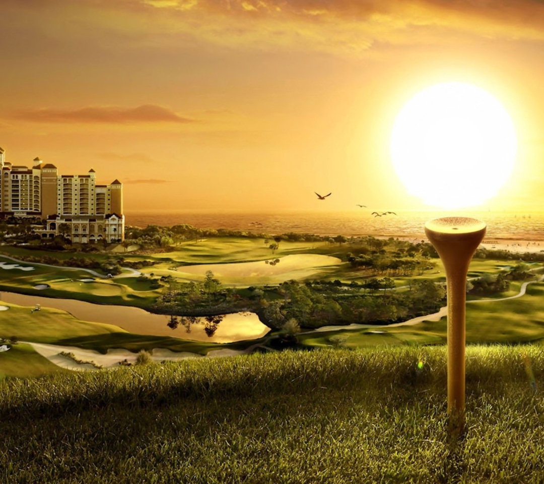 Das Golfs Obsession Wallpaper 1080x960