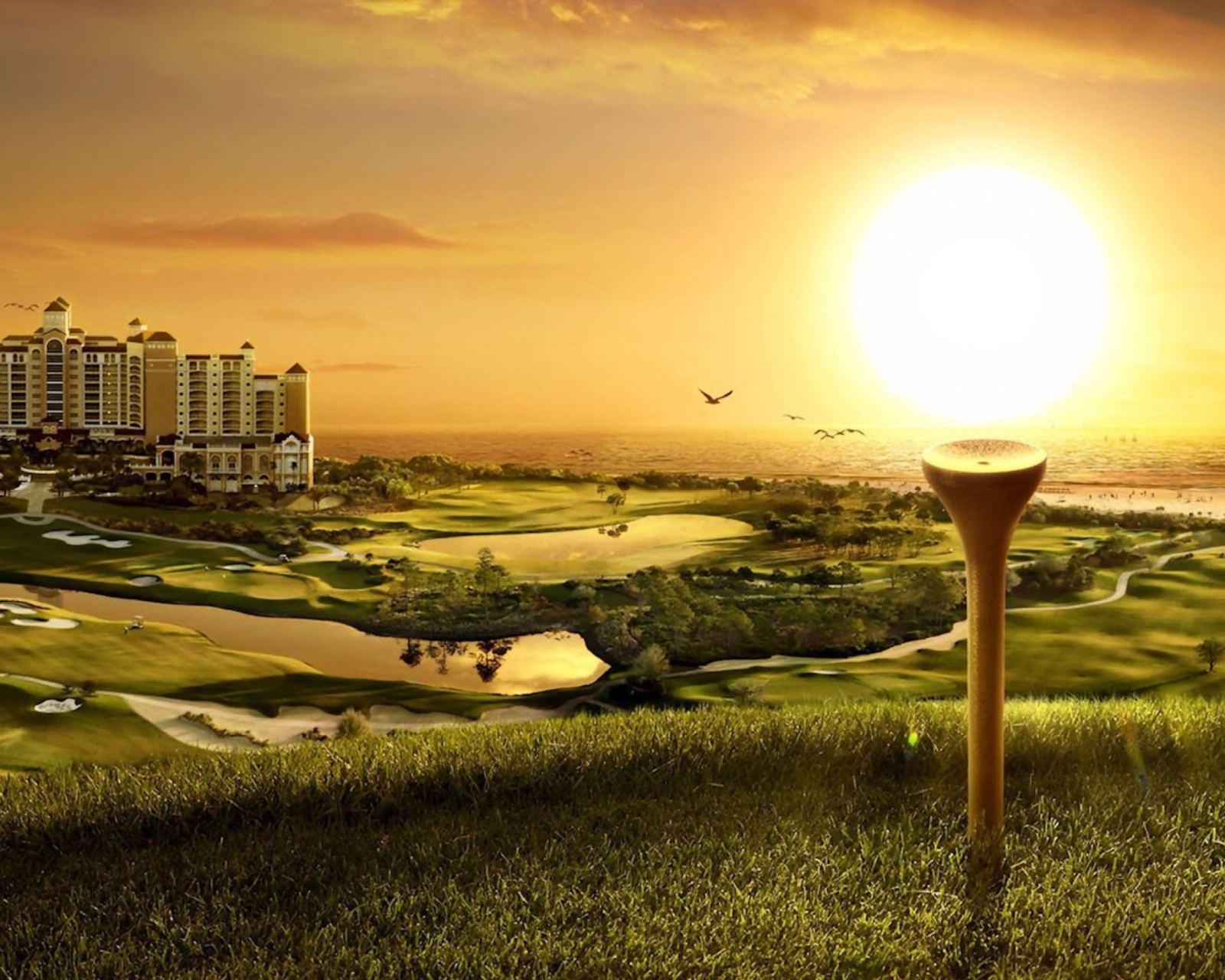 Das Golfs Obsession Wallpaper 1600x1280