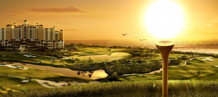 Screenshot №1 pro téma Golfs Obsession 720x320