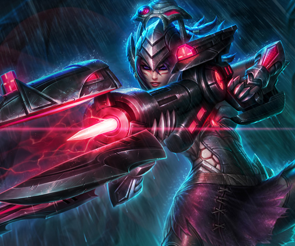 Screenshot №1 pro téma Headhunter Caitlyn 960x800