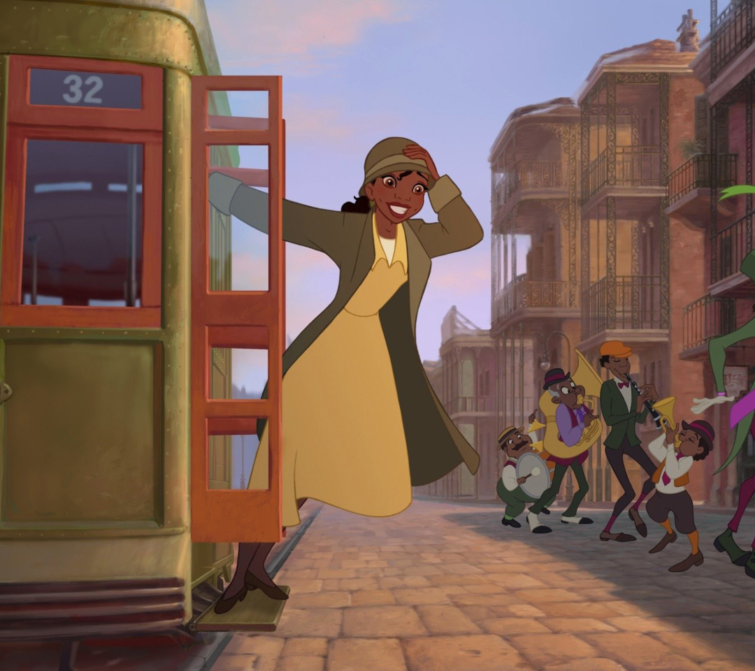 Обои The Princess and The Frog 1080x960