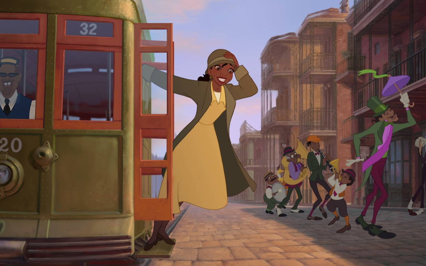 The Princess and The Frog wallpaper 1440x900