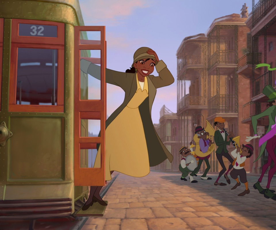 The Princess and The Frog wallpaper 960x800