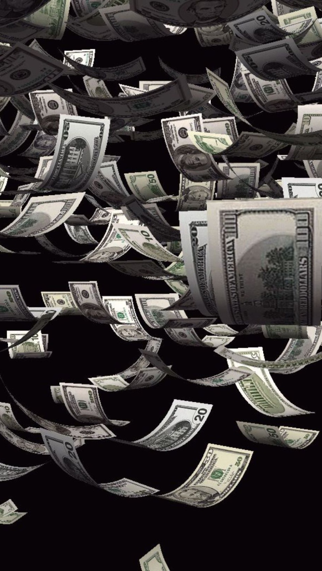 Dollars Cash wallpaper 640x1136
