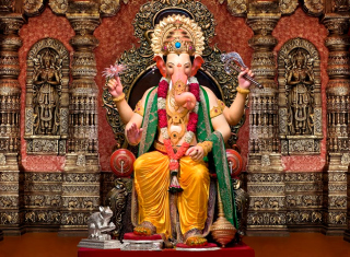 Shree Ganesh Wallpaper for Android, iPhone and iPad