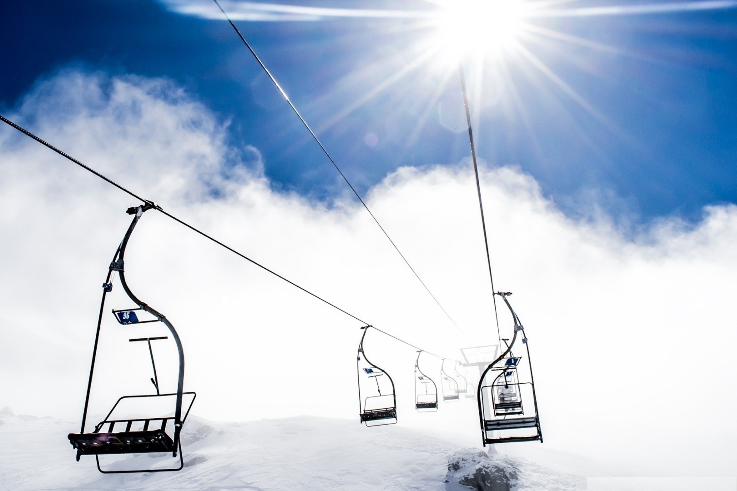 Screenshot №1 pro téma Ski Ropeway 2880x1920