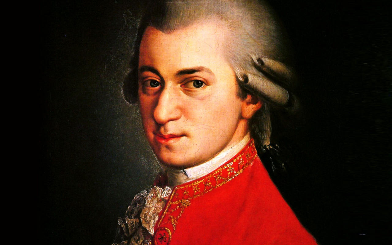 Wolfgang Amadeus Mozart wallpaper 1280x800